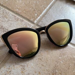 COPY - White Cat eye Polarized sunglasses
